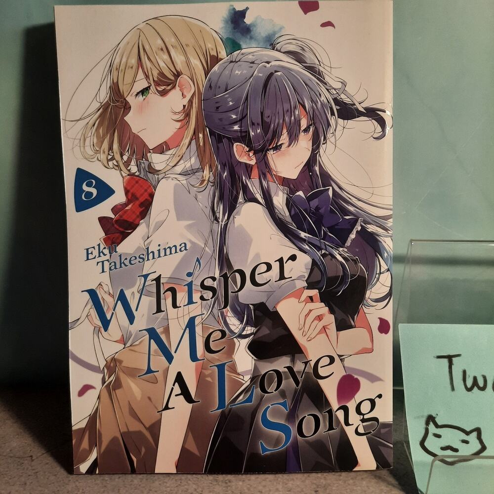 📚 Whisper Me a Love Song Vol. 8 English Manga Yuri 9781646519170